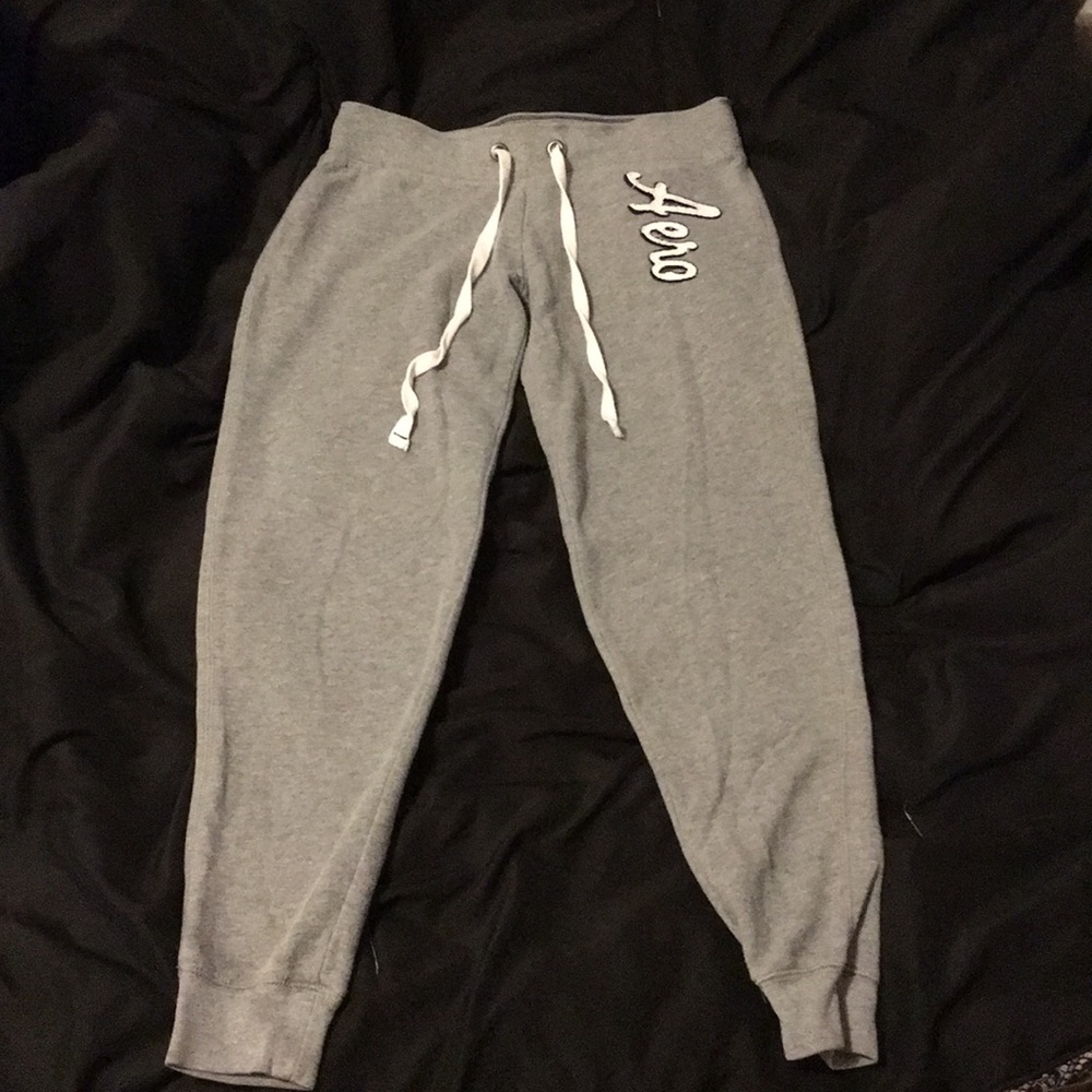 Gray Aeropostale sweatpants